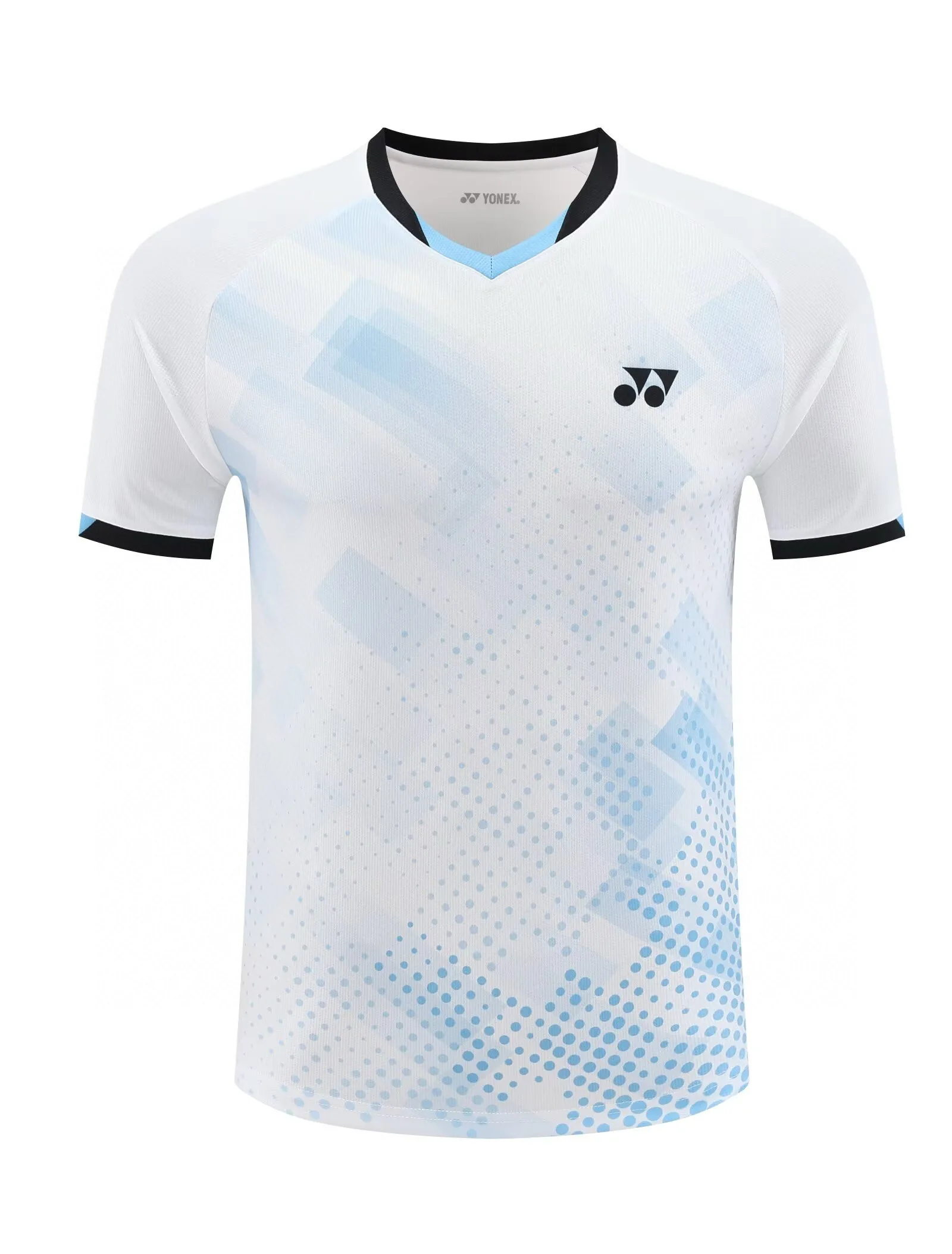 YONEX 2024 زي مسابقة كرة الريشة الجديد للرجال والنساء بأكمام طويلة تي شيرت سريع الجفاف يسمح بمرور الهواء بأكمام قصيرة