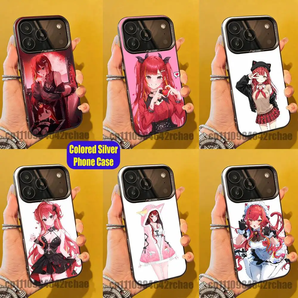 

For Singer A-Akane Lize Phone Case iPhone 15,17,11,14,13,16,12,E,Max,Plus,Air,Pro,Mini Custom Color Silver Cover
