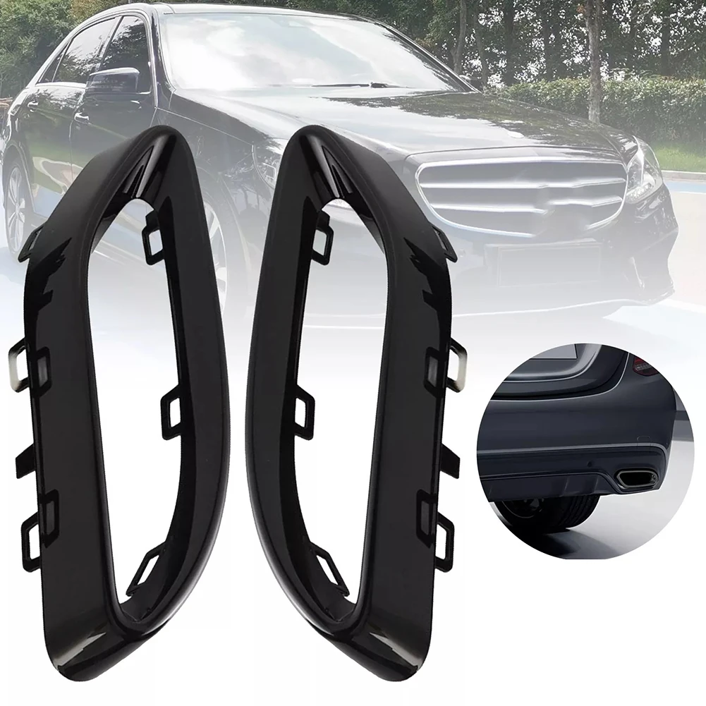 For Benz Decorative Rear Pipes Trim Covers Fits 2018 2020 Models of A180 A200 C Class And More With OEM Compatibility