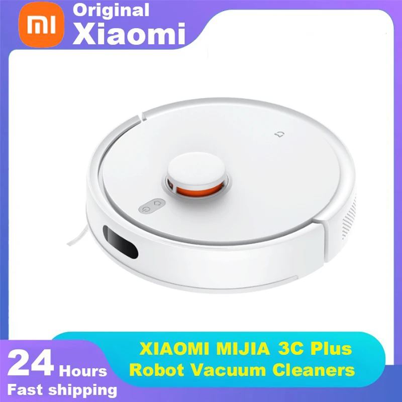 XIAOMI MIJIA Robot Vacuum Cleaners Mop 3C Plus Enhanced Edition Pro C103 5000PA Suction Sweeping Washing Mop APP Smart Planned