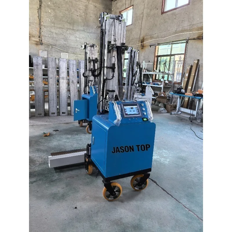 Full-automatic Gypsum Scraping Machine Intelligent Wall Plastering Machine Cement Mortar Smoothing Machine