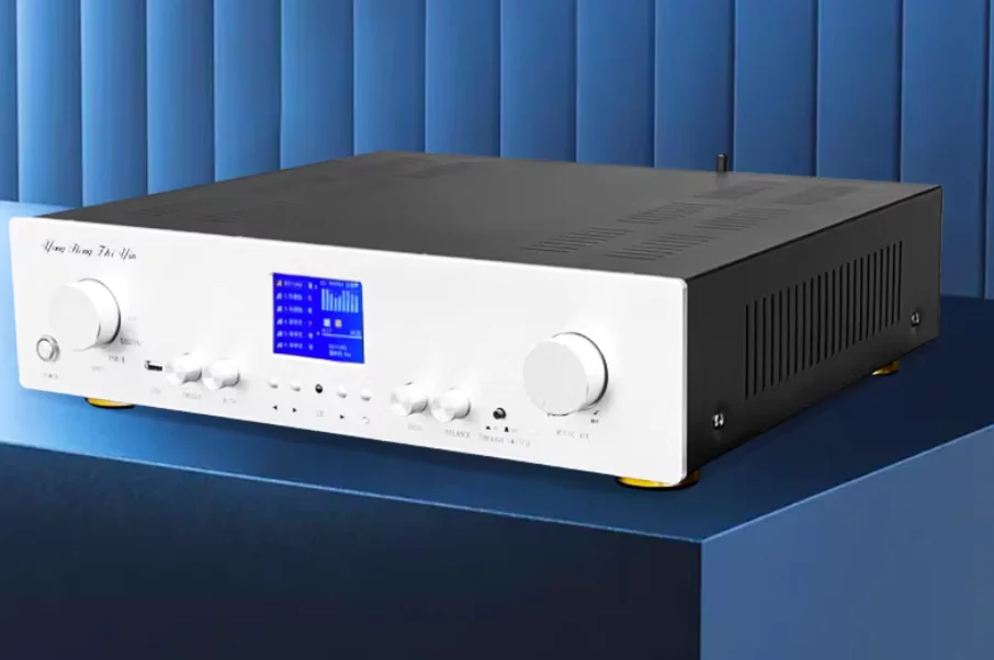 

Мощный Hi-Fi усилитель A1 800 Вт с USB, Bluetooth 5.2, выходом на сабвуфер, поддержкой воспроизведения без потерь, аудиоусилитель с поддержкой lossless-форматов