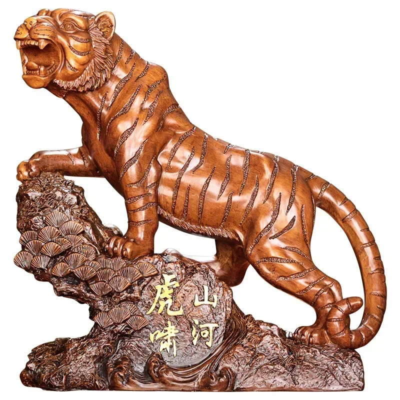 

Resin animal tiger sculpture statue Resin art ornaments modern home decoration Office accessories Gift statue