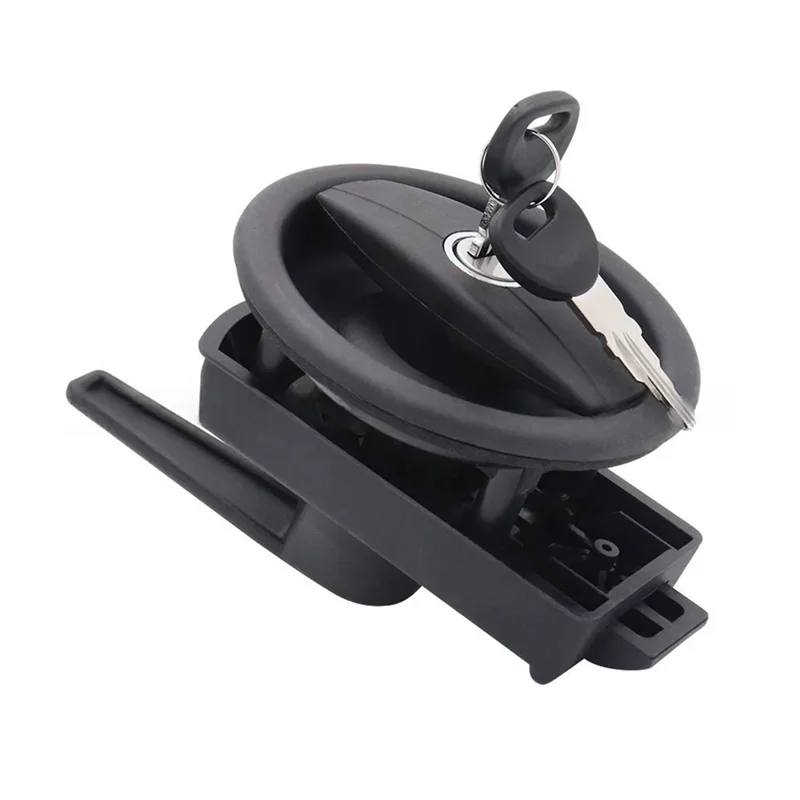 

Надежный круглый дверной замок для автофургона, шпоночный паз для дома на колесах, полный комплект дверных замков и аксессуары