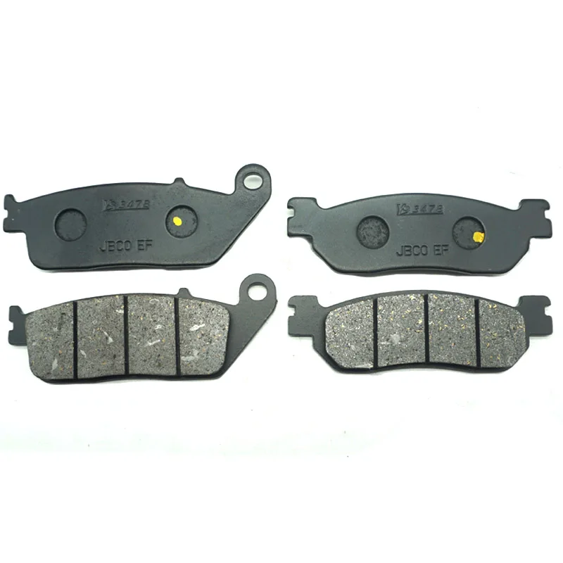 Motorcycle Front Rear Brake Pads For YAMAHA VP125 X-City 125 2007-2020 VP250 X-City 250 2007-2017 VP 125 250 XCity125 XCity250