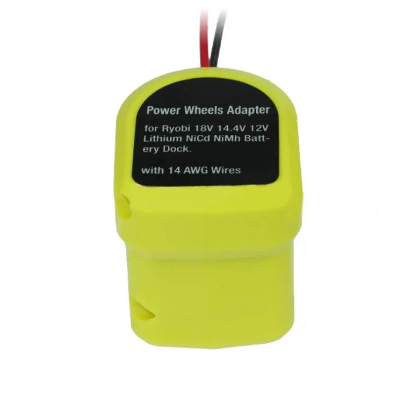 محول لبطارية Ryobi 18 فولت Nimh/Nicd/Li-ion لتقوم بها بنفسك محول عجلات الطاقة لـ Ryobi ONE + موصل طاقة قفص الاتهام مع أسلاك 14 AWG