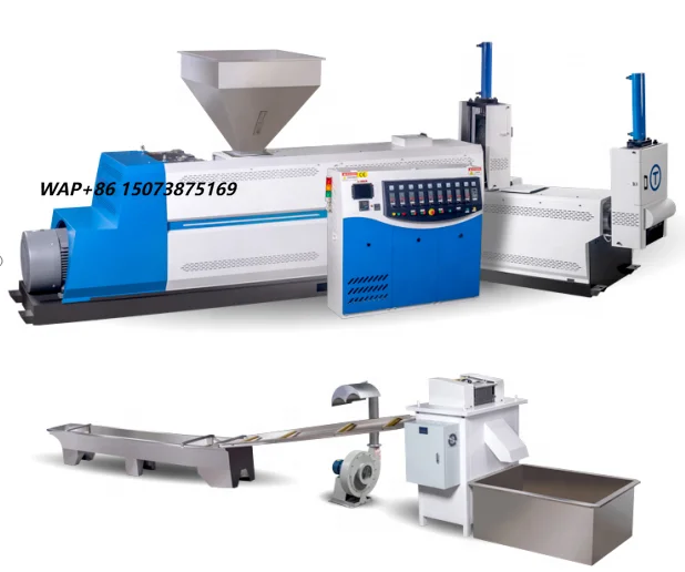 TG-100 Double Stage Plastic Recycling Machine Plastic Granules Making Machine