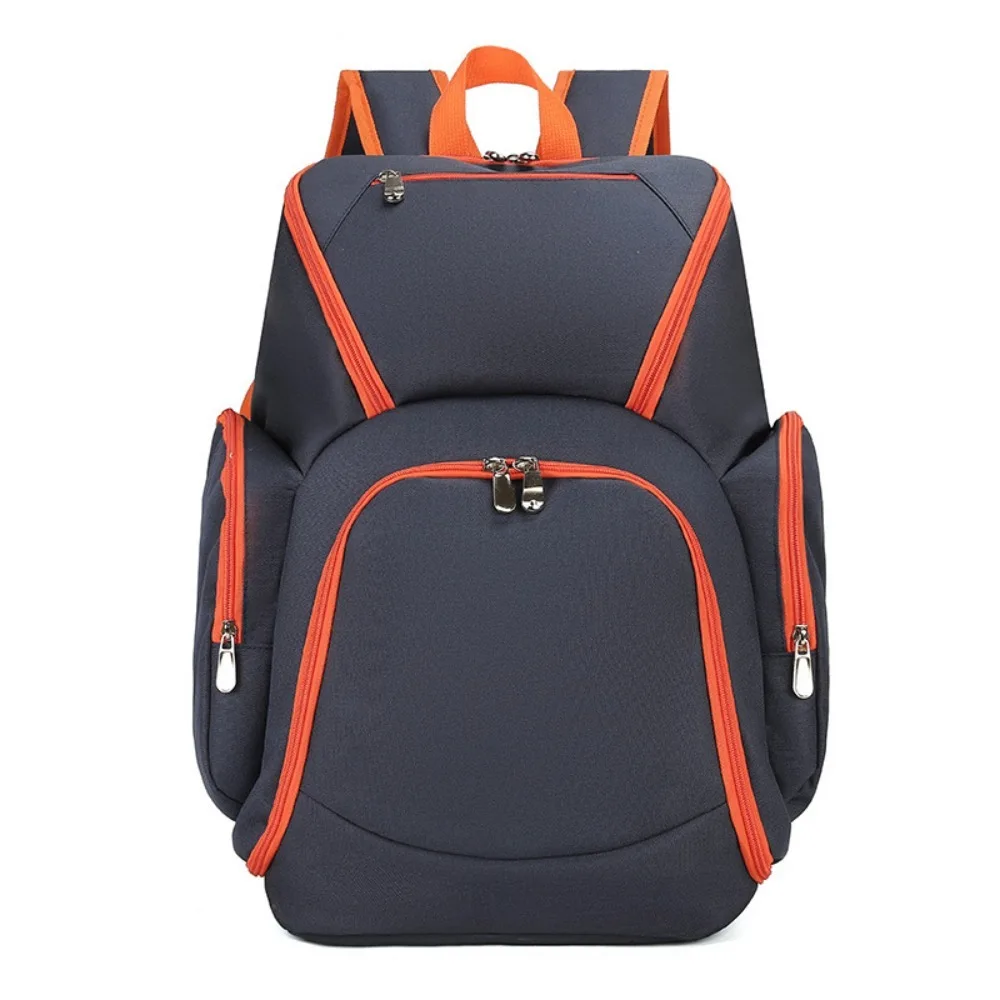 

Oxford Cloth Basketball Backpack Multi Compartments Splash Proof Sport Bag Large Capacity Separate Compartment Fitness Bag