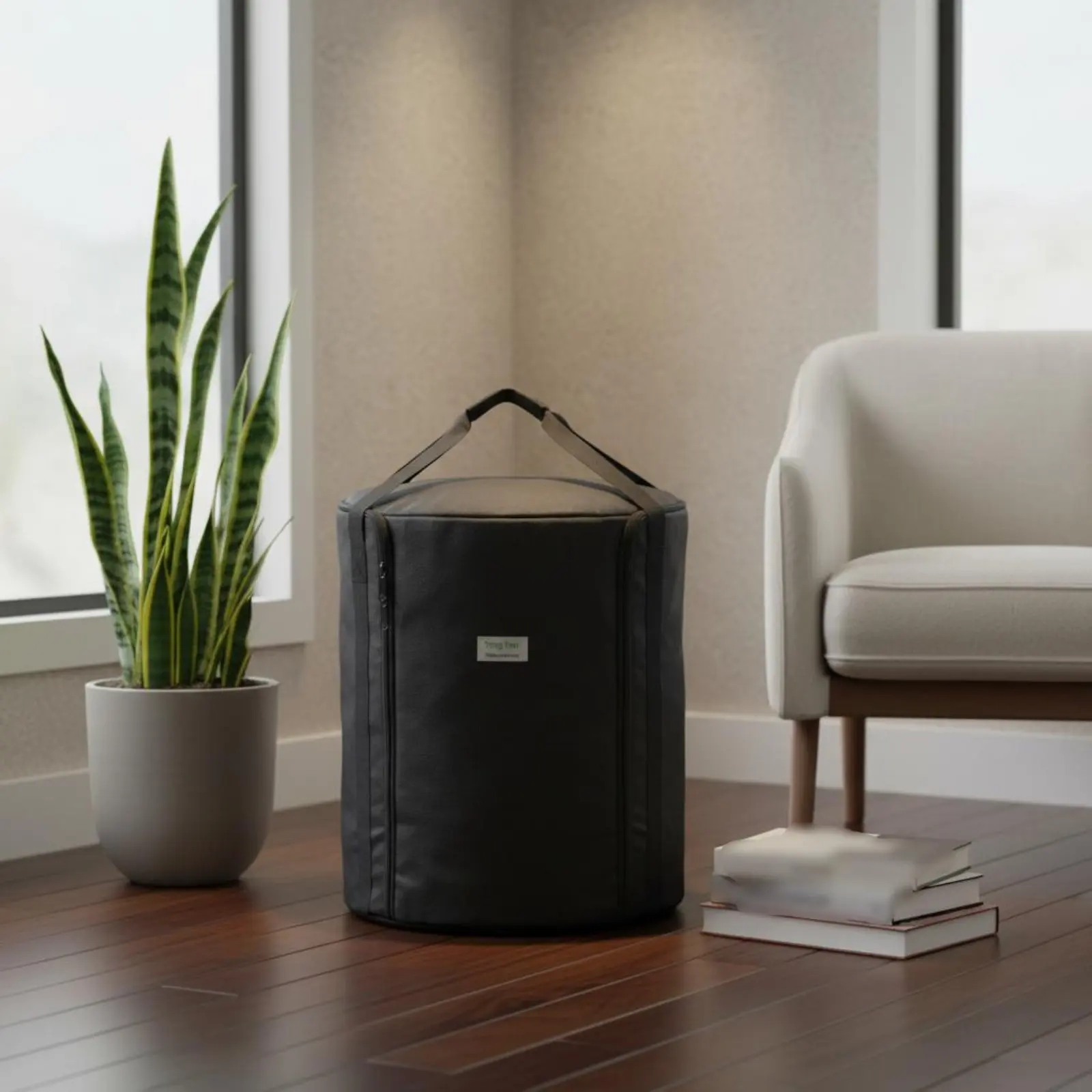 

Electric Heater Cover Bag Large Capacity Heater Carry Bag Wear-Resistant Thick Canvas