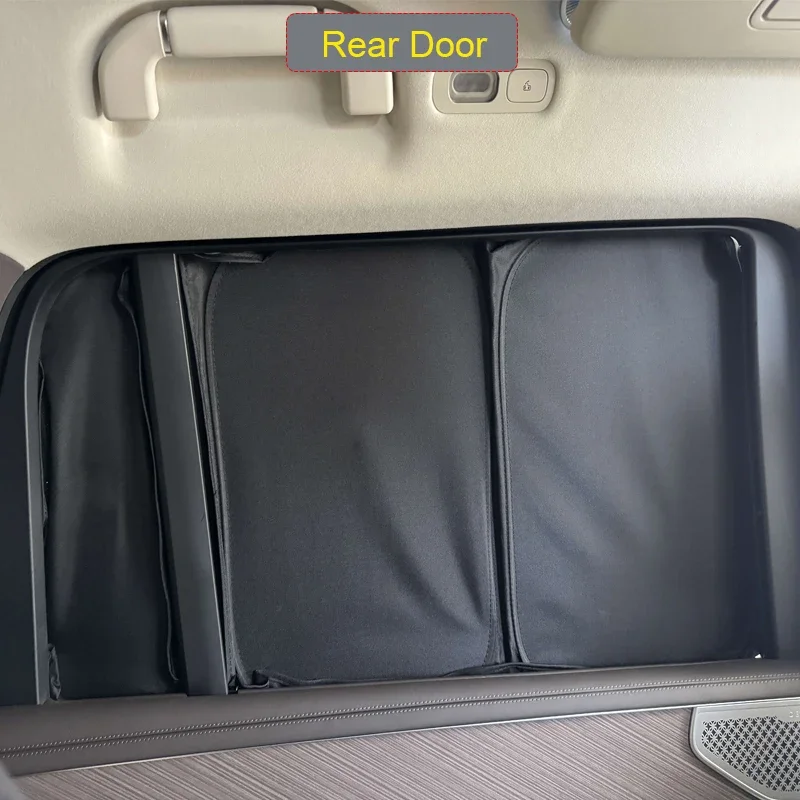 

Car Black Window Privacy Sunshade Auto Anti-UV Heat Insulation Protect Cover Interior Accessory For BYD DENZA N9 2025-Present