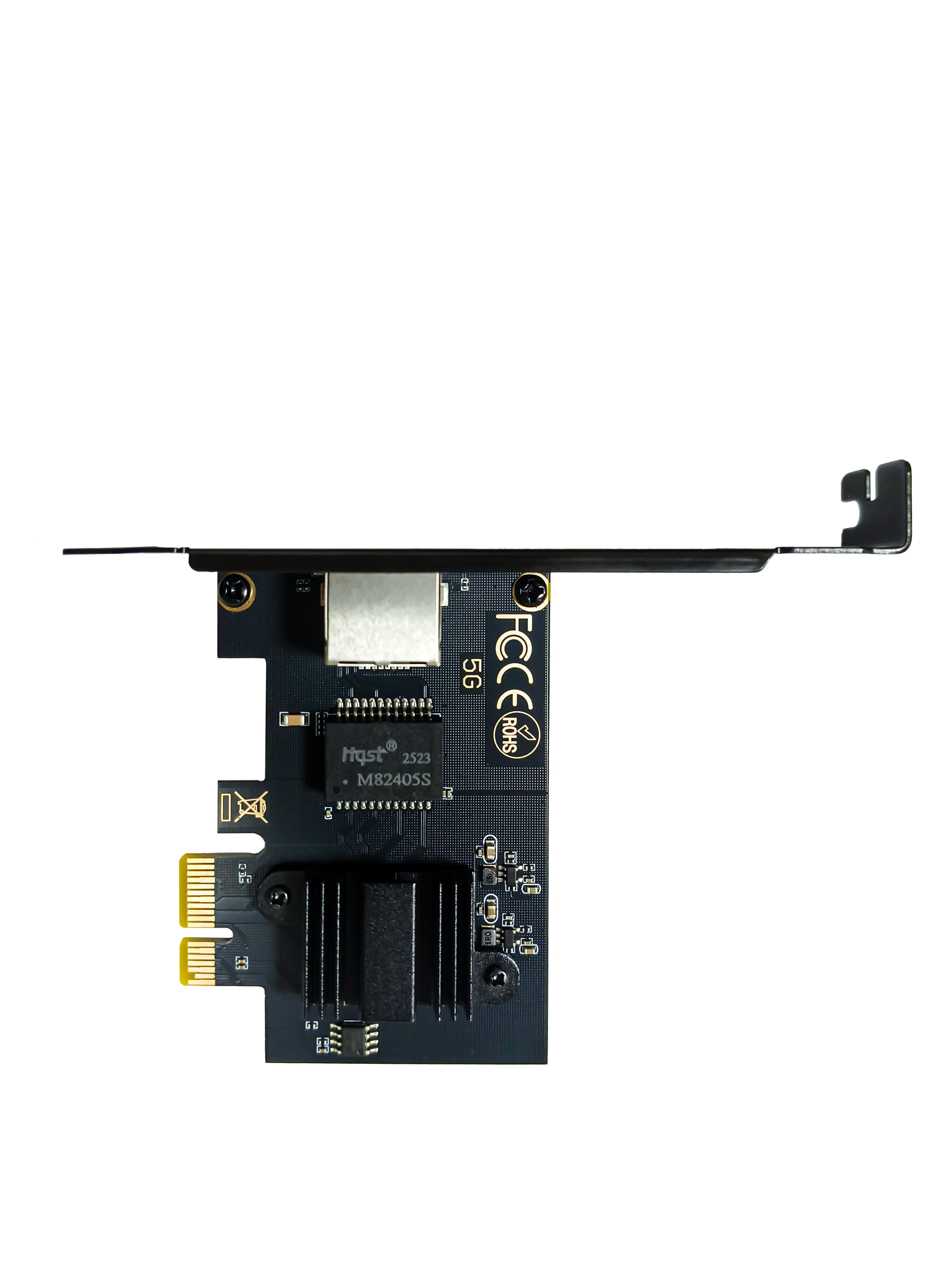 XikeStor 5G PCIe Network Card,  1G/2.5G/5G Base-T NIC for Desktop PC Server Gaming, Support WoL