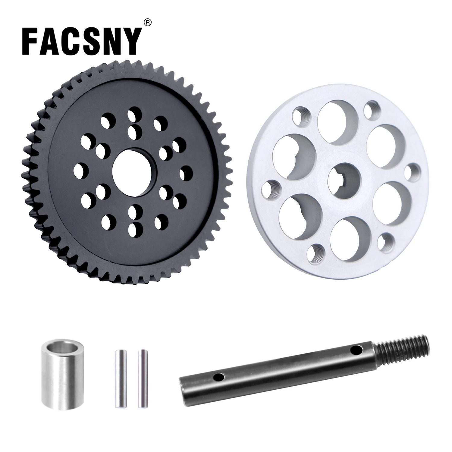 Kit de Engrenagens de Transmissão POM de Alta Performance 54T 32p para RC Crawler 1/10 SCX10 Vanquish VS4-10 - Peça Eliminadora de Deslizamento de Engrenagem Principal