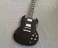 SG Electric Guitar, Redwood Fingerboard, Silver Hardware, in Stock AAA