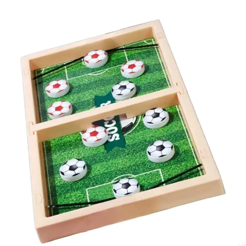 

N1HB Toy Soccer Sling Sling Puck Game Desktop Стол Забавный стол спорт в багателле игра на фосбол для мальчиков взрослые стресс