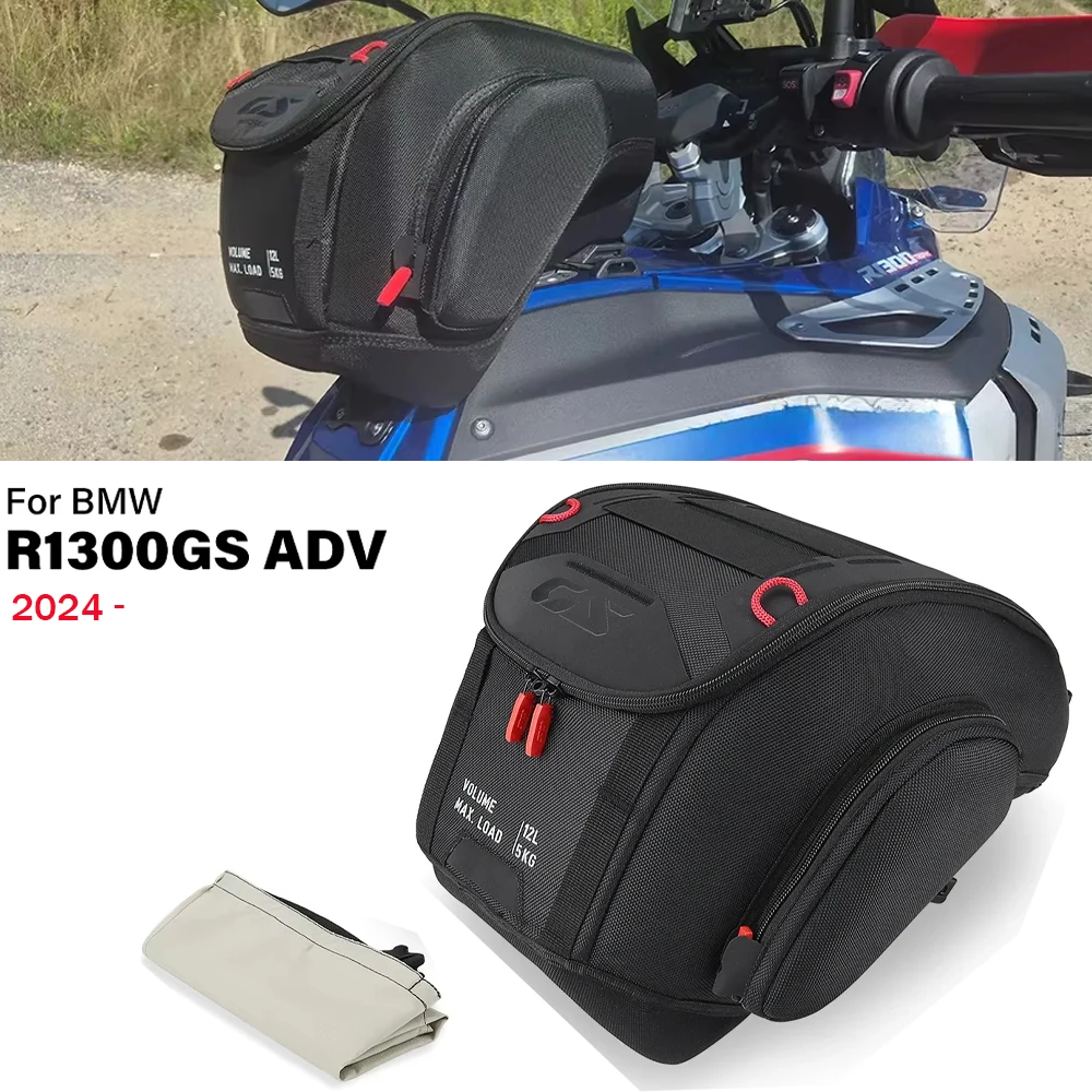 Motorcycle 12L Tank Bag For BMW R 1300 GS ADV R1300GS Adventure 2024 2025 Waterproof Luggage Storage Bags, Sturdy Construction