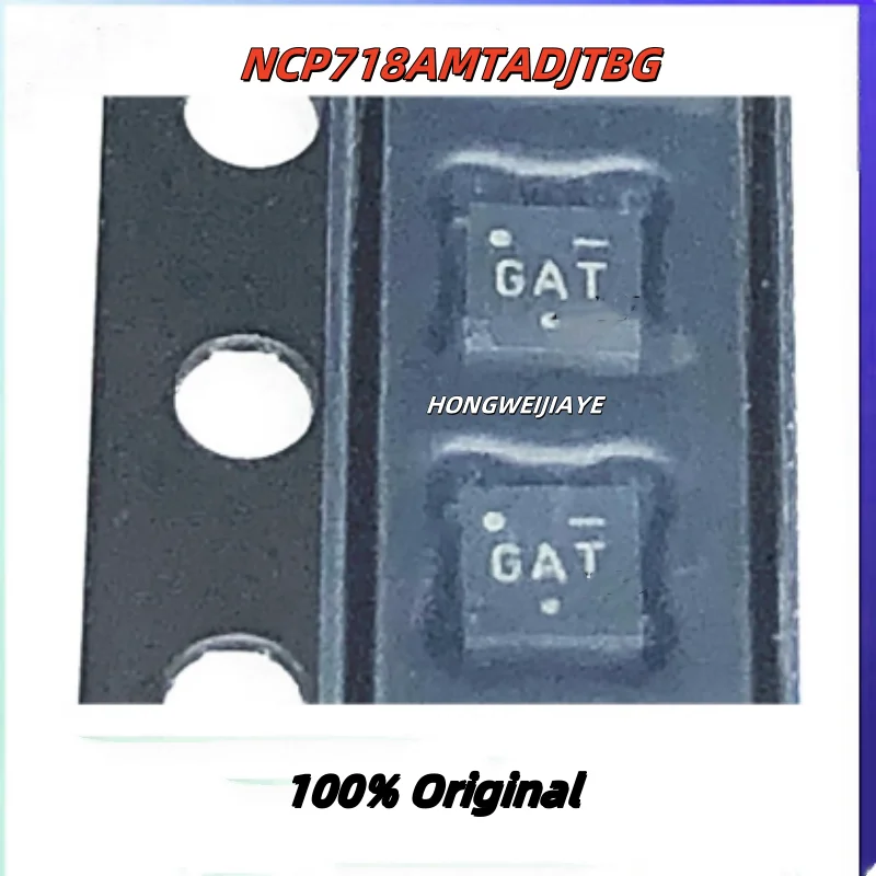 

5PCS 100% New NCP718AMTADJTBG GA* NCP711BMT330TBG NCP718AMT500TBG WDFN-6 Brand New Original Chips ic