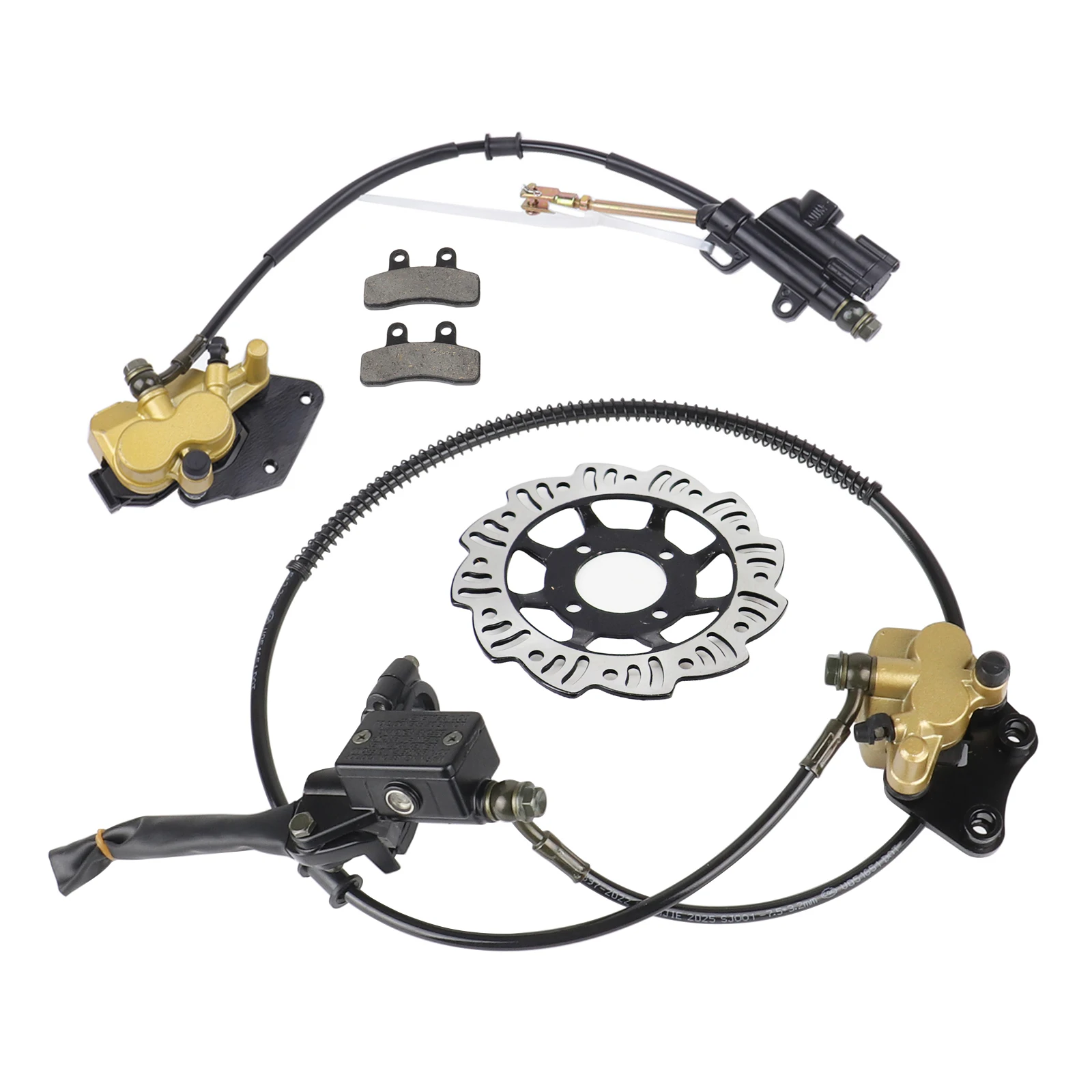 Motorcycle Front Rear Hydraulic Disc Brake Caliper For Apollo 50cc-125cc Motocross Pit Dirt Bike BBR TTR CRF 50 XR Accessories
