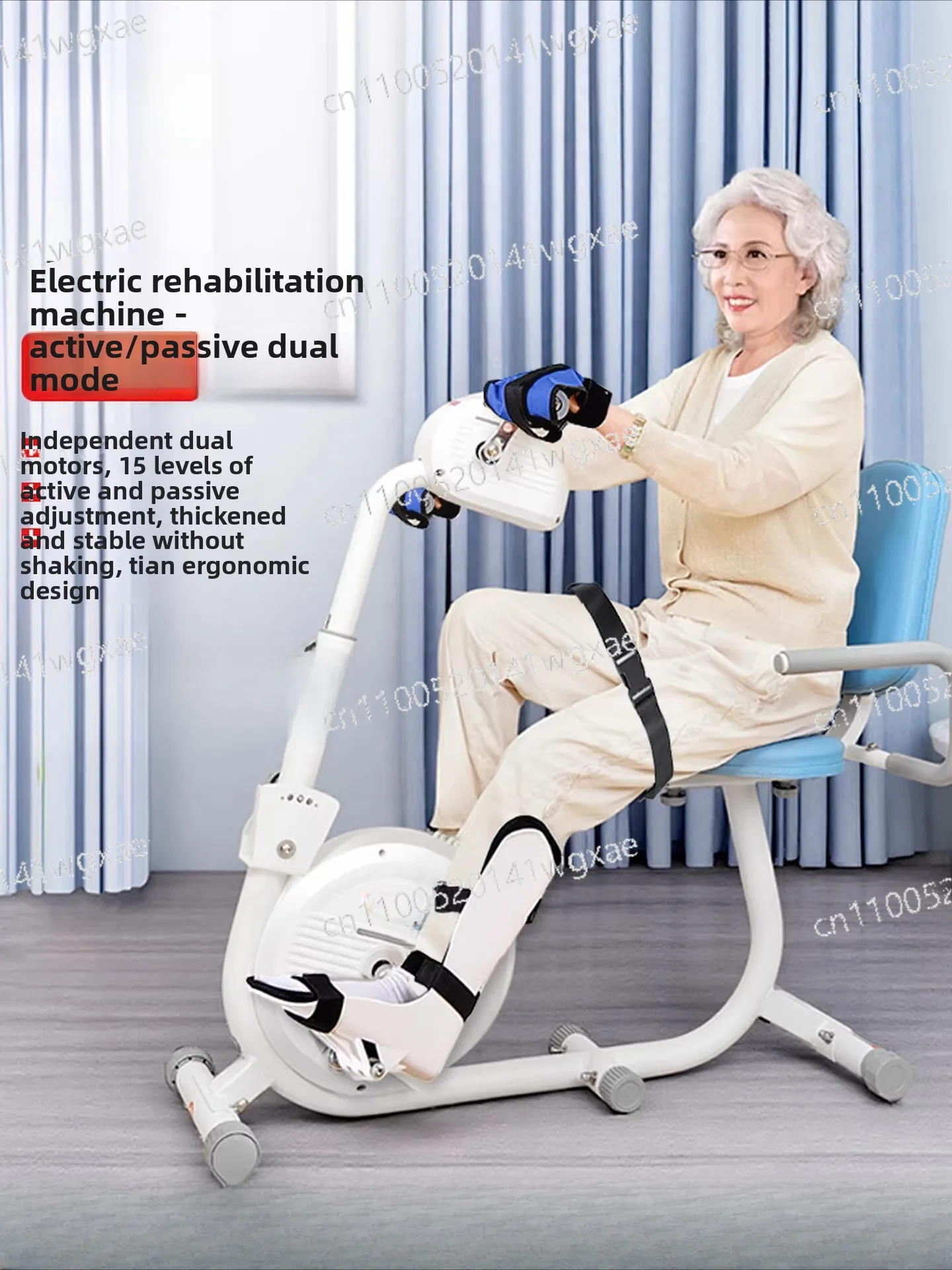 Portable Electric Rehabilitation Device for Home Use, Intelligent Active Passive Limb Training Fitness Equipment for Elderly