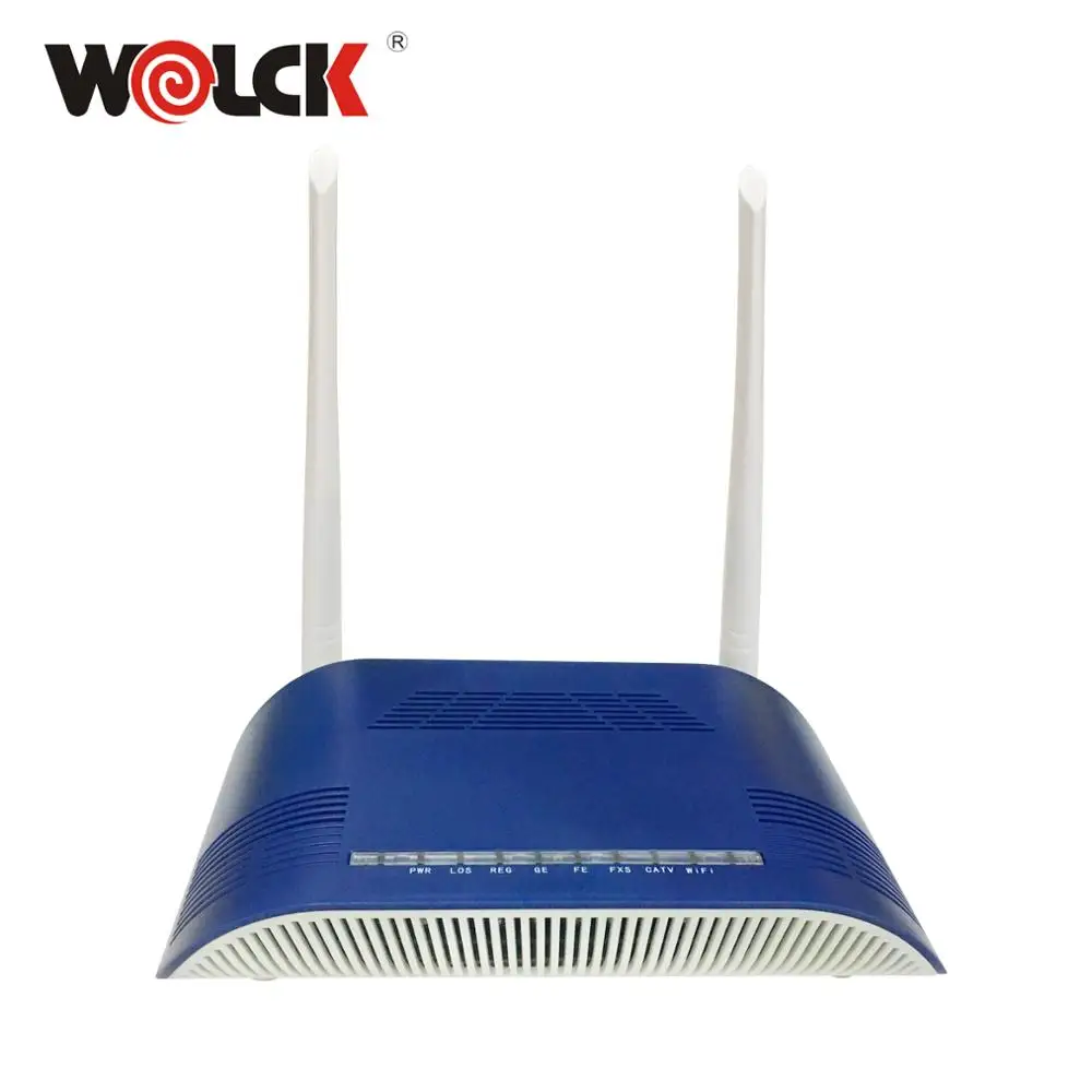 FTTH High Quality VoIP 2LAN 1POTS WiFi CATV Home Gateway Unit Dual Mode XPON ONU STOCK