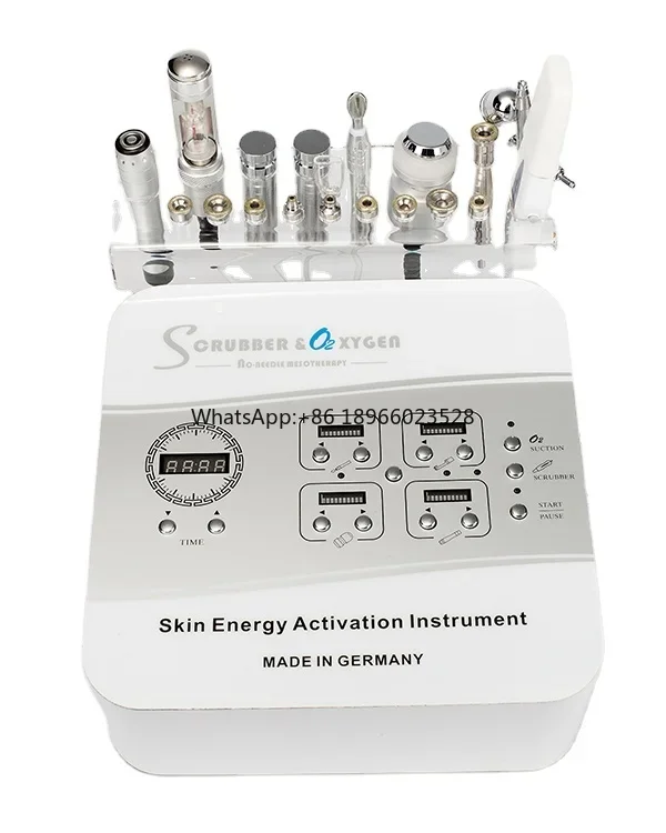 Best Professional  Care 8 In 1  Energy Activation Facial Oxygen Equipment