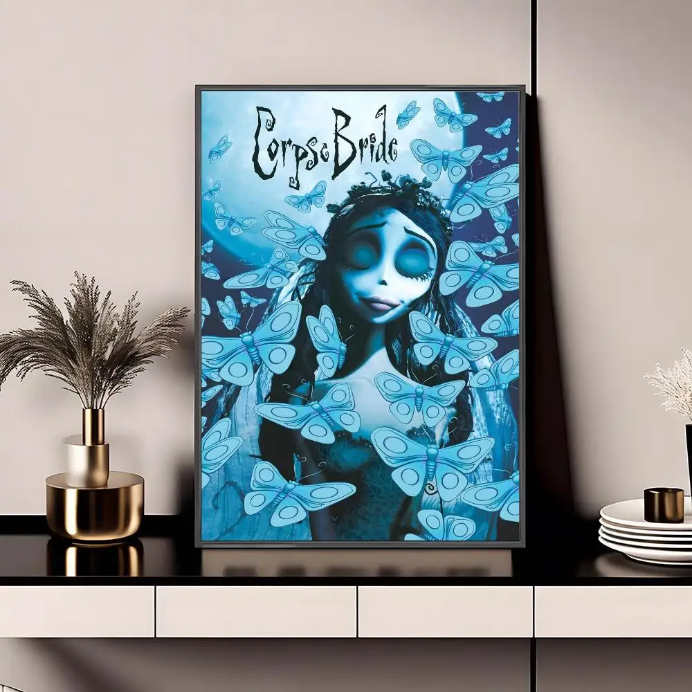 Anime Movie C-Corpse B-Bride Painting Calligraphy Paper Print Home Living Room Bedroom Entrance Bar Cafe Art Decorative Paintin