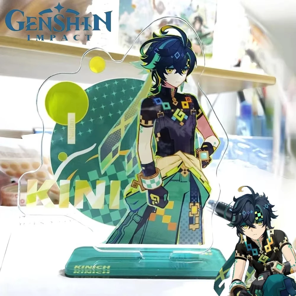 

Genshin Impact Kinich Game Cosplay Stand Acrylic Standing Plate Cartoon Desk Decoration Two-sided Figure Party Accessories Gifts
