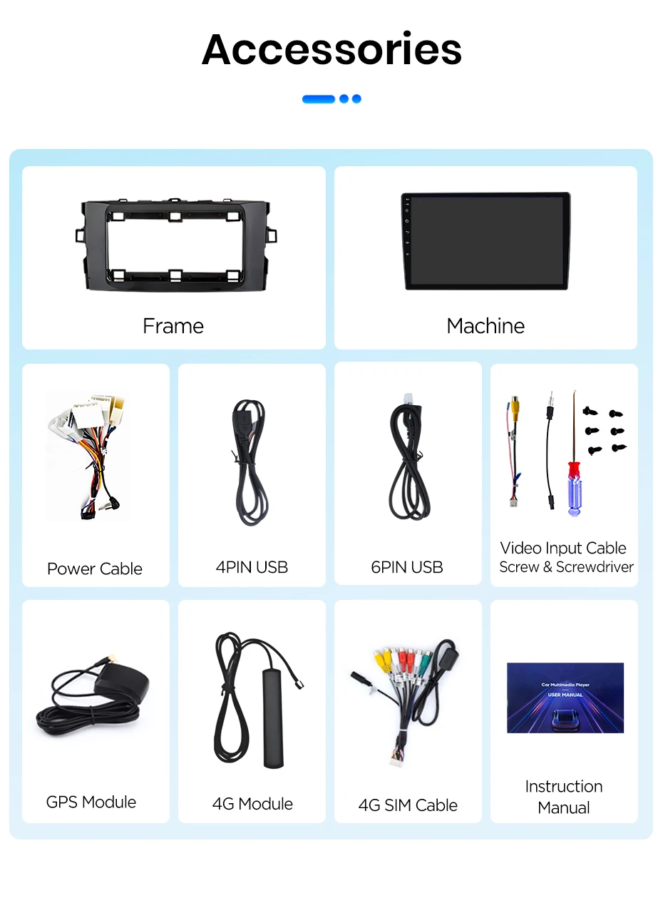 Junsun Android 15 Intelligente Autosysteme für Toyota Auris E150 2006-2012 AI Wireless CarPlay für Apple Auto – Detail 34