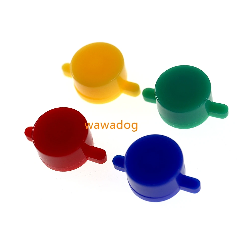 1set Voor SNES Super NES Plastic Knoppen ABXY Voor Nintendo Super Famicom Controller