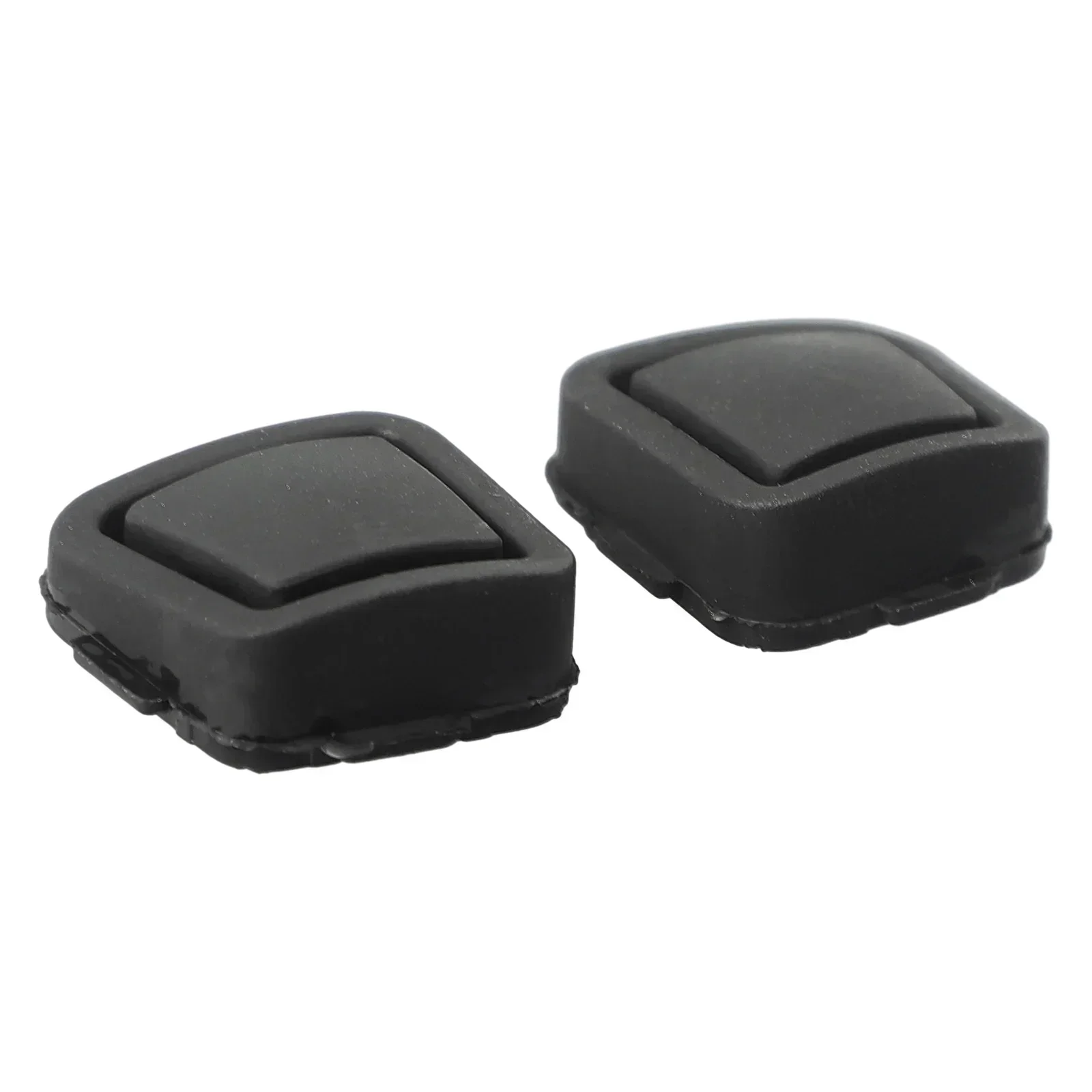 2pcs/set Car Keyless-Go Black Outer Door Handle Button Cover ABS Fit For Mercedes For Benz W211 C209 W219 W251 2003-2012