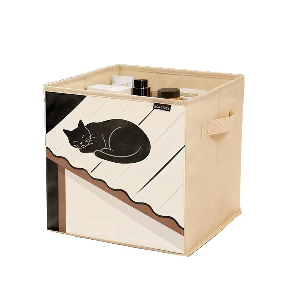 

New storage box foldable garbage bin toy storage box storage blue laundry blue large capacity cabinet fabric and miscellan