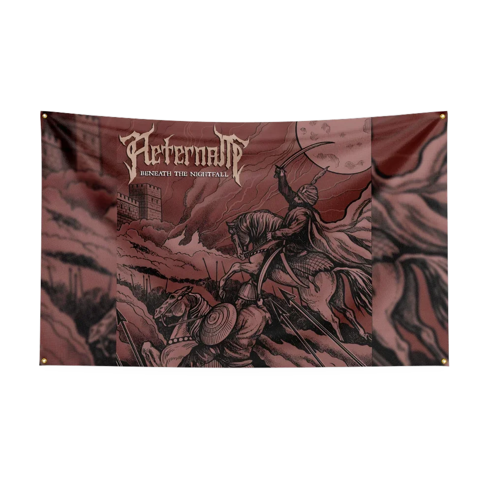 Music BandMusic Band Flag for A-Ae-te-rn-a-m Fans Banner campaign gathering gaming room home ornament Decor Tapestry