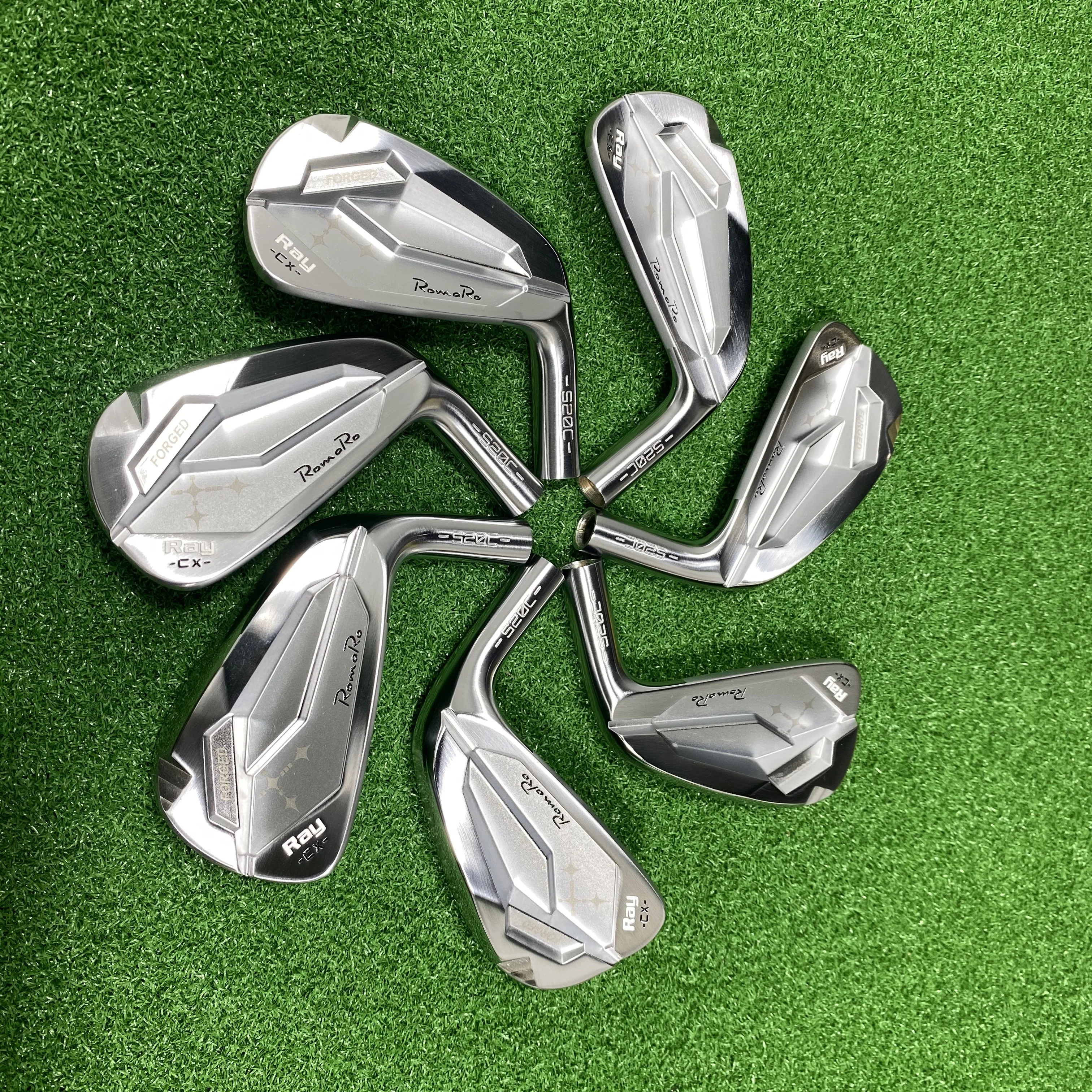 

RomaRo Golf club CX S20C silver Golf Irons #4-P CNC Processing Forge RomaRo Iron Golf Clubs