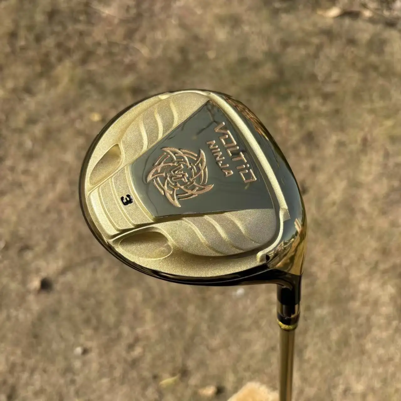 VOLTIO Stainless Steel Fairway Wood SR Flex CNC Milled Face for High Forgiveness & Easy Launch｜Straight Shot Golf Club