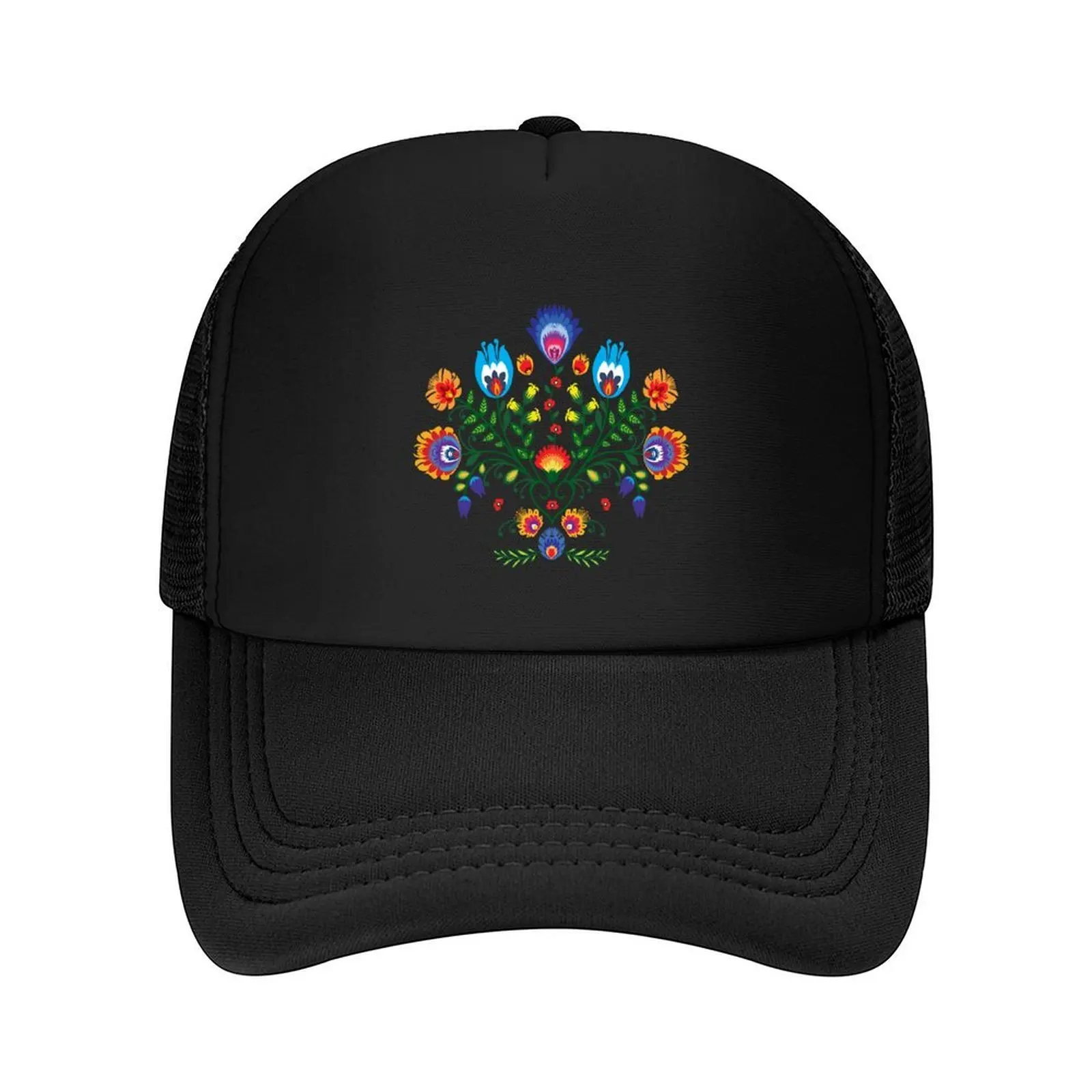 

Symmetrical Folk Baseball Cap dad hat Icon Rugby Anime Hats Man Women's