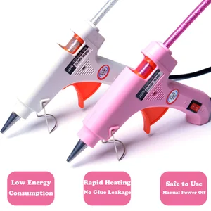 Hot melting electric glue pistol, jewelry accessories, handcrafted tools, high temperature on, 20W, 30W, 60W, 80W, 100W, DIY 12 Main Sales Pistol Hot Glue - №10