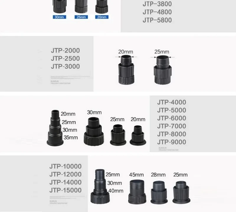 1PC is suitable for submersible pump rotor outlet accessories JTP YTP4000 5000 6000 7000 8000 9000