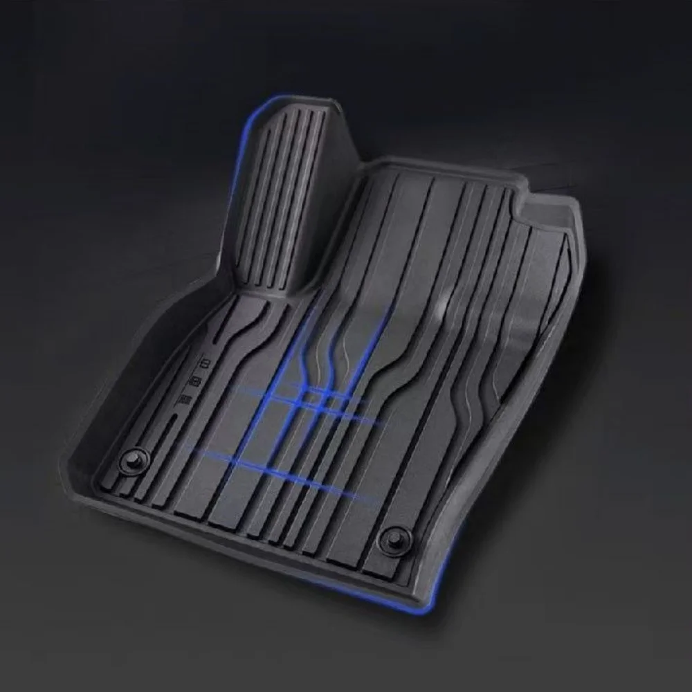 Suitable for 21-25 Geely Xingyue L Original Semi-Wrapped Double Layer Injection Moulded TPE Foot Mats for Fuel Hybrid Vehicles