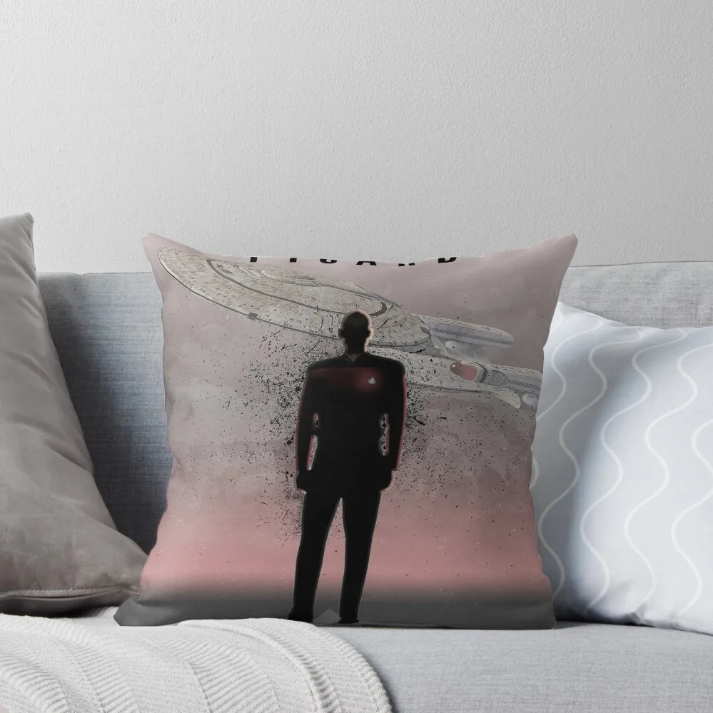 

Picard from Star Trek TNG Throw Pillow Luxury Pillow Cover christmas ornaments 2025 Decorative Cushion pillow