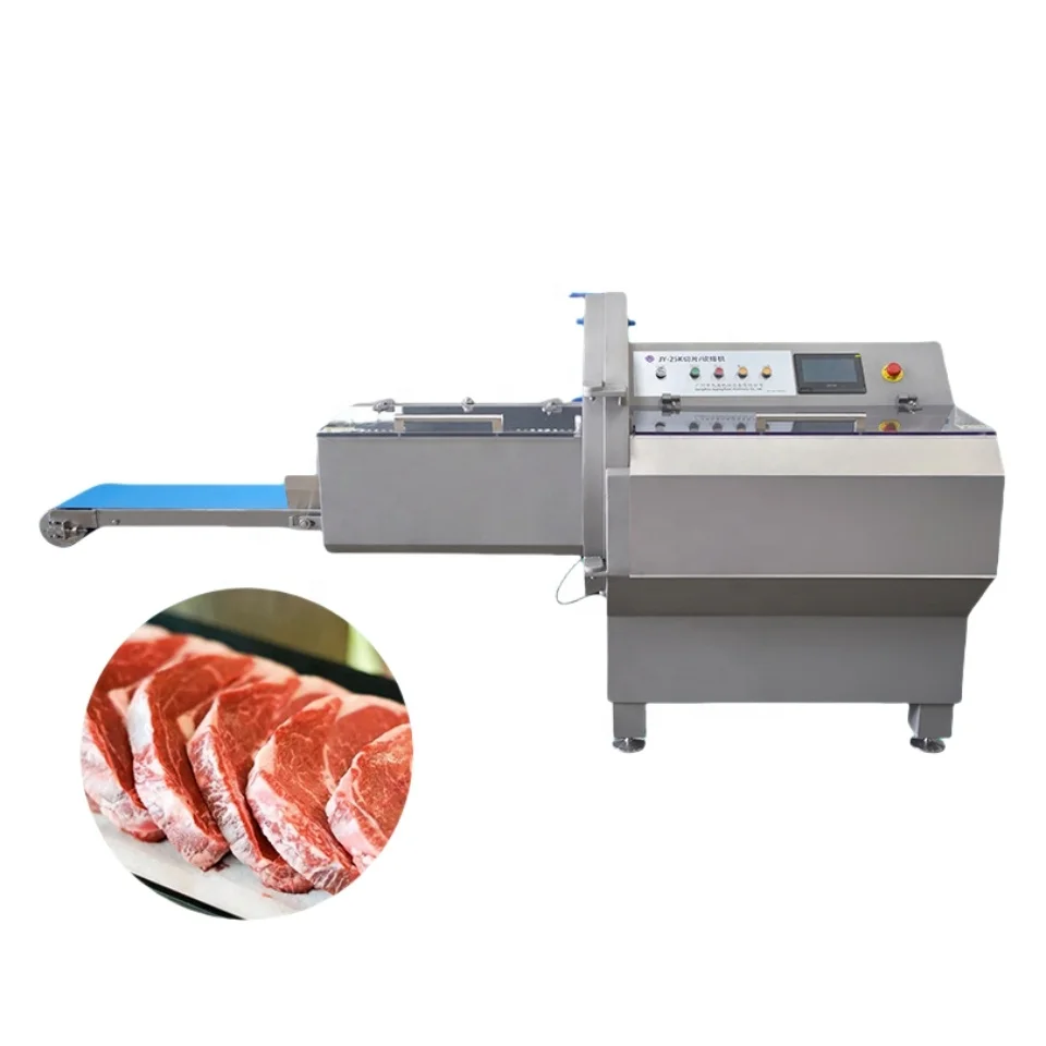 Fully Automatic Industrial Commercial Fresh Fillet Meat Steak Cuber Slicer Cutting Machine Beef Jerky Slicer Restaurants