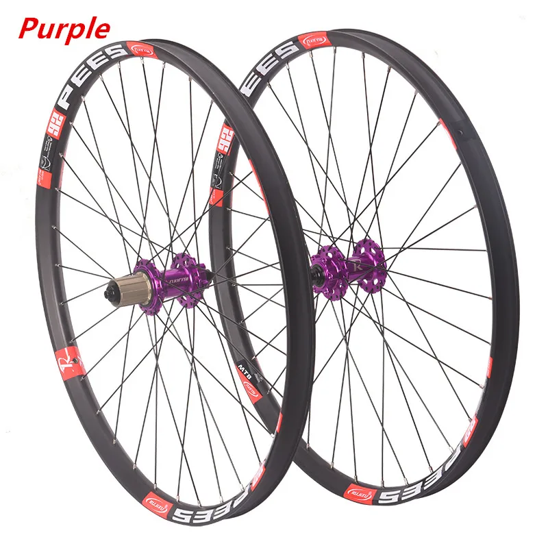 free shipping RUJIXU 32H Mtb Wheelset 26 27.5 29er  Inch Disc Brake QR  Thru Axle Boost mountain wheels HG MS XD Hub Body