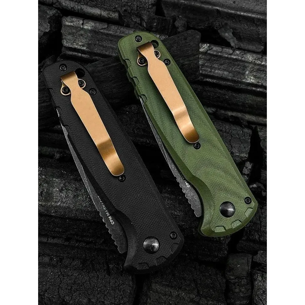 BM4300 Advanced Pocket Folding EDC Tool, Made of Durable D2 Steel and G10 Handle; Smooth Feel, Suitable for Daily Carrying; Reliable Outdoor Equipment, Suitable for Hiking, Camping, Traveling, Fishing, A Great Gift Choice for Men - view 7