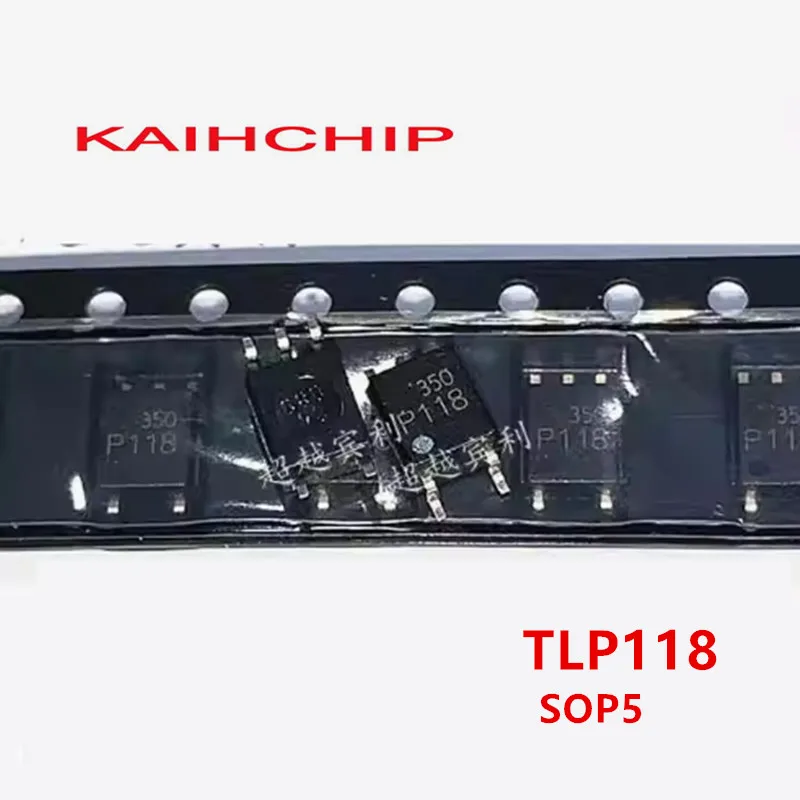 10 PCS TLP113 P113 TLP118 P118 SOP5 LÓGICO IC SAÍDA OPTOCOUPLER