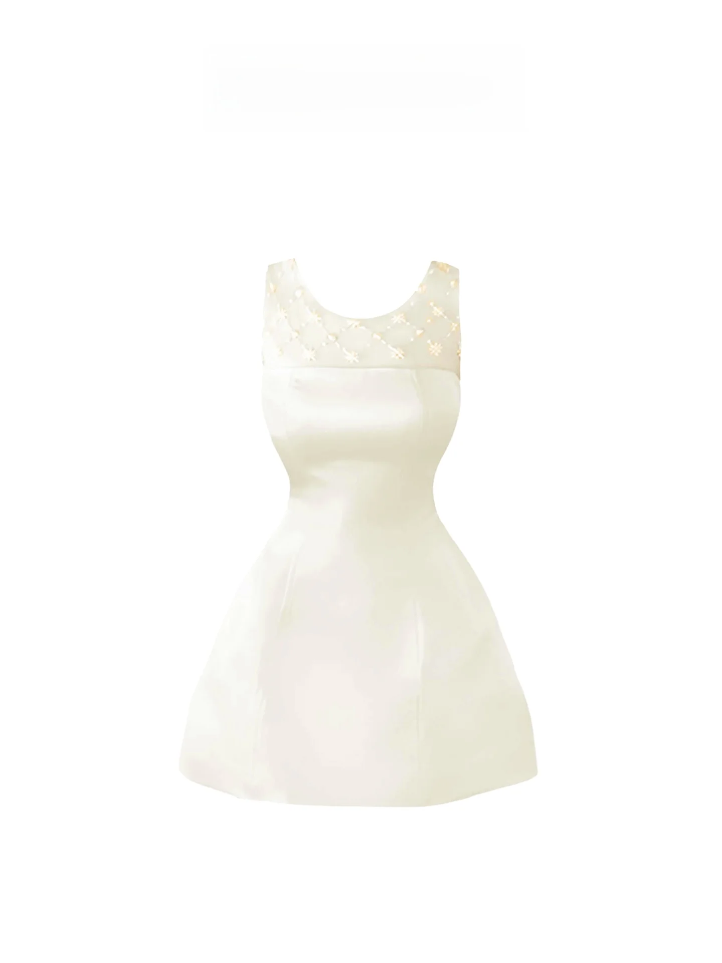 

HEZA Summer Ele plus Size Women's Dr Beaded Me Splicing Waist Cinching Gown French Sle A-Line Polyester Fiber