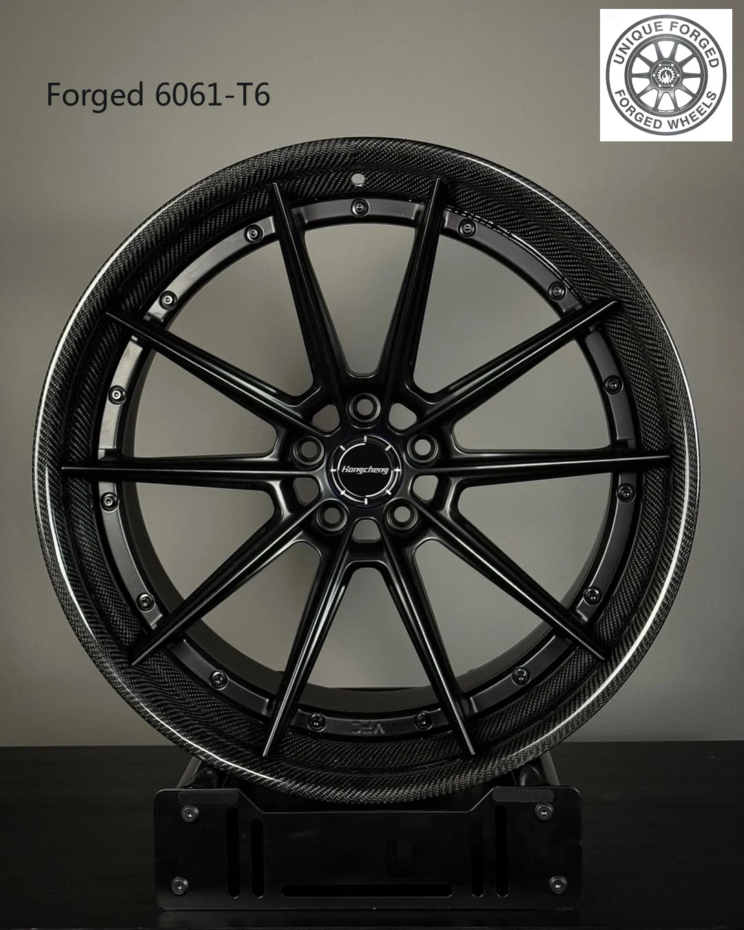 2026 New 18 19 20 21 22 23 24 26 Inch 2-piece Carbon Fiber Customized Premium Quality Forged Wheels