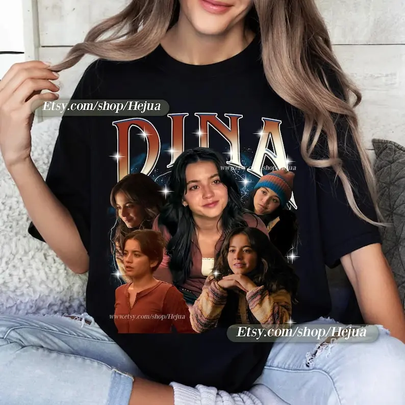 Dina Isabela Merced Bootleg Camiseta vintage, peruana-americana, camiseta de actriz
