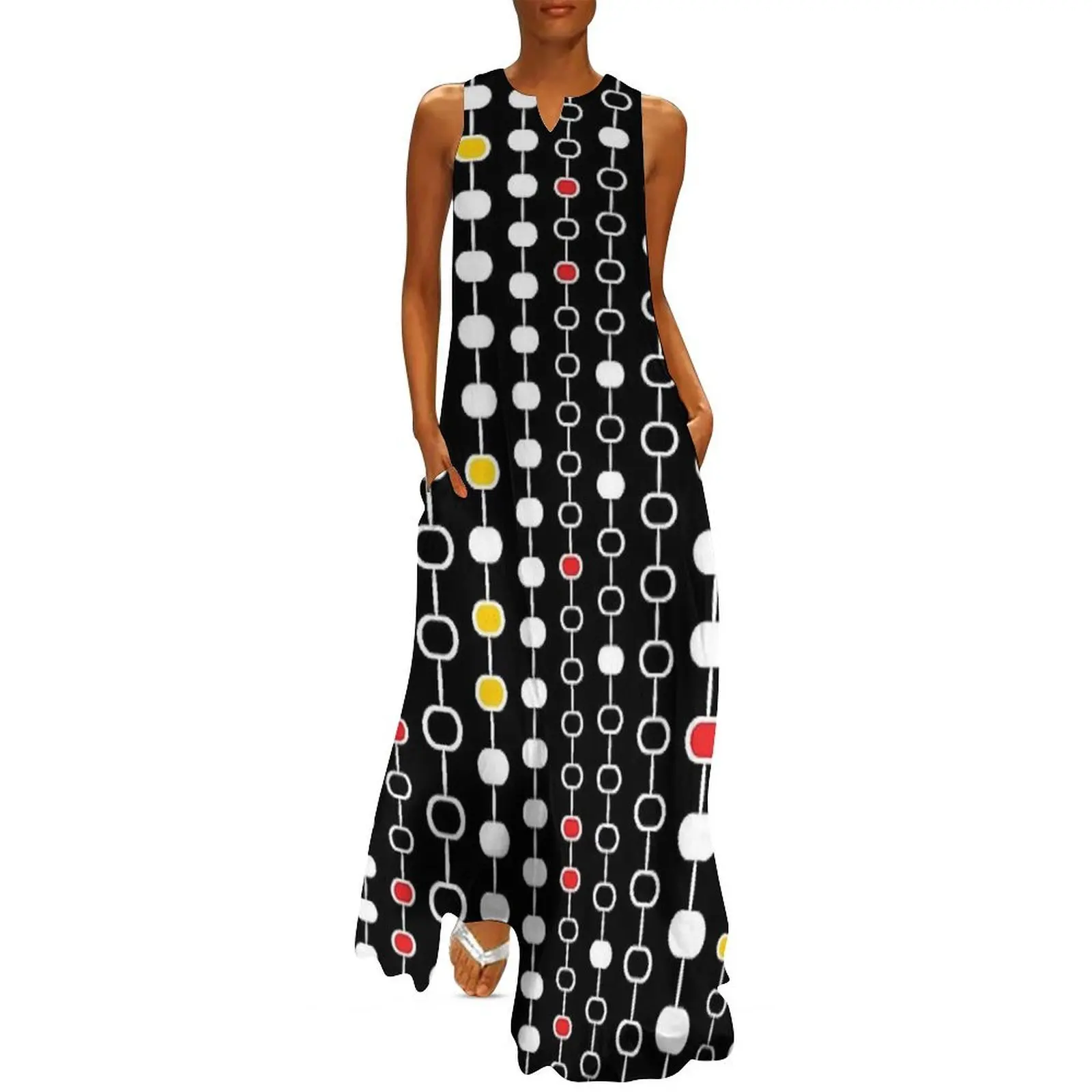 

Vertical Retro Stripes Long Dress women's clothing trend 2025 Cocktail of dresses woman dress dresses summer woman 2025