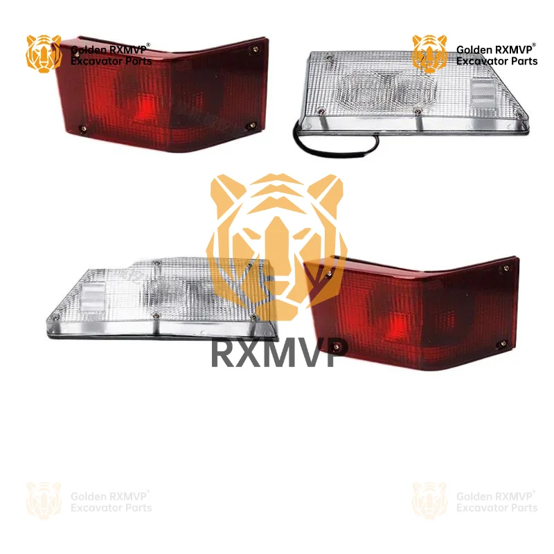 For Kobelco SK120-3 SK200-3 tail light counterweight turn signal  rear tail light width indicator light excavator