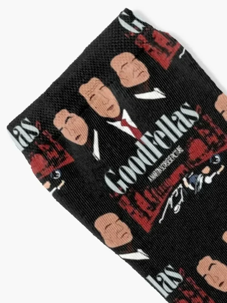 Good Fellas Cartoon Socks hockey Stockings compression kids Soccer Luxury Woman Socks Men's