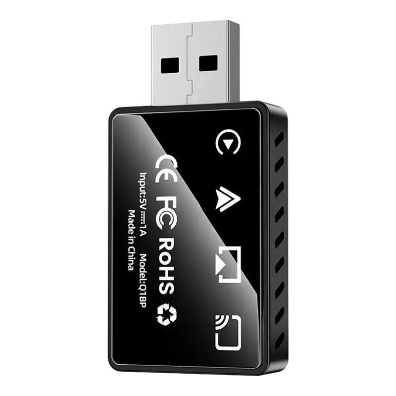 

【Обязательно к покупке】Беспроводной адаптер Carplay 4-в-1, USB-донгл, Airplay/Mirror Link/Android Auto/Carplay Box, преобразователь проводного подключения в беспроводное, AI Box