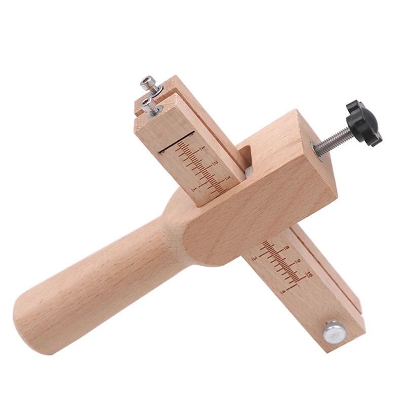 Leather Strap Cutter, Strip and Strap Leather DIY Hand Cutting Tool Adjustable with Blades Leather Craft Cutter Strap